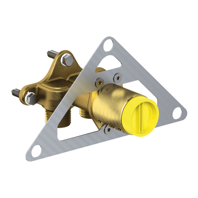 Nanny joint for recessed water inlets