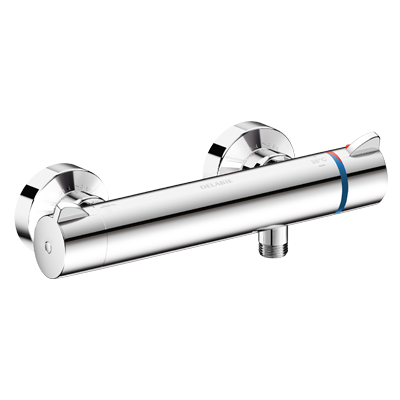 No more non-return valves! the thermostatic shower mixer with no cross flow