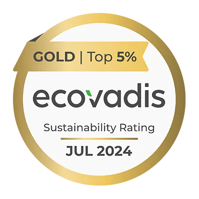 DELABIE has won an EcoVadis gold medal!