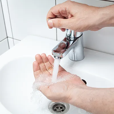 A new challenge for healthcare establishments: using less water whilst improving standards of hygiene