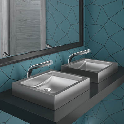 UNITO stainless steel designer washbasin