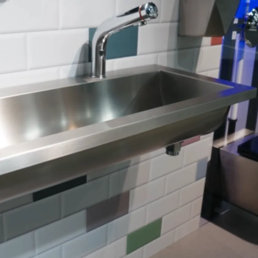 CANAL stainless steel multiple washbasin