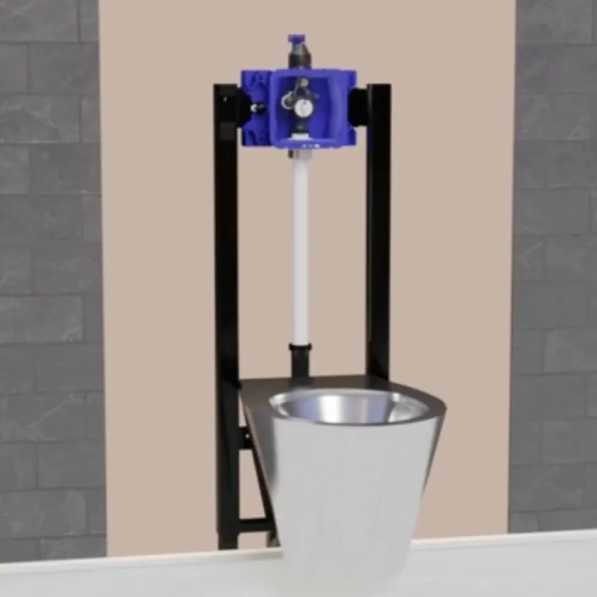 WC direct flush: space gain