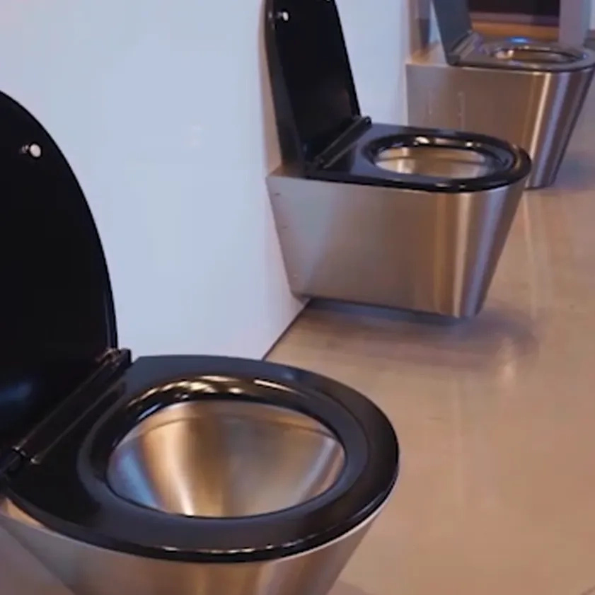 S21 S stainless steel designer WC pan