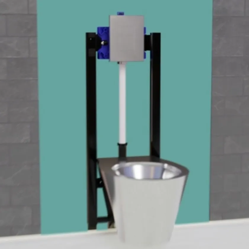 WC direct flush: instantly available