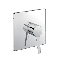 2541-Recessed mechanical shower mixer