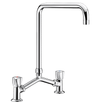 G65603-Deck-mounted twin hole mixer - 45 lpm