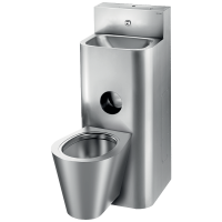 162500-KOMPACT washbasin and wall-hung WC combination