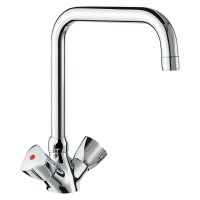 G66452-Deck-mounted single hole mixer - 45 lpm