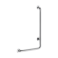 5070GP2-L-shaped stainless steel grab bar, bright, H. 750mm