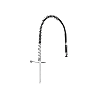 433620-Black pre-rinse set with no valve