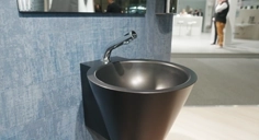 Discover the stylish matt black MINI BAILA basin in this video. Dare to try the 'mix and match' look!