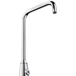 Electronic basin mixers