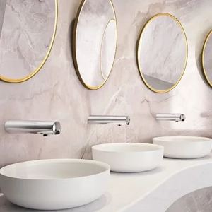Hotel lobby washrooms